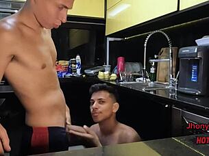 Should I relieve my straight cousin's tension?