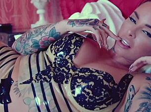 small tits blonde milf gets hot cum covered from big dick