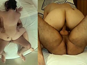 Look At That Huge Butt Girlfriend Twerking On Cock!