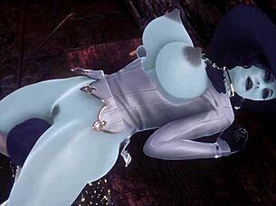 Stepdaughter sleeping, then I fucked her mouth with monster cock on webcam.