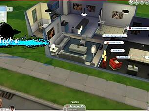 Is This Sims Neighbor Hiding A Huge Cock?