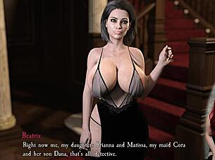 latex bdsm with big boobs tease