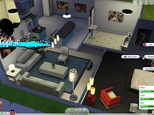 Is This Sims Neighbor Hiding A Huge Cock?