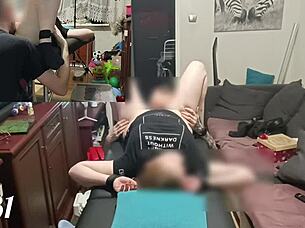 tied up and fucked hard on massage table