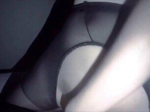 Beautiful Asian teen in sex scene.