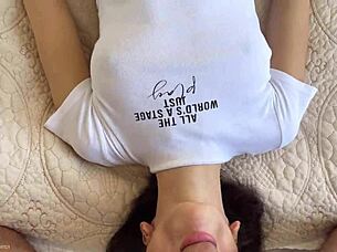 Tiny Stepsister Caught Masturbating, Gets Pussy Filled with Cum!