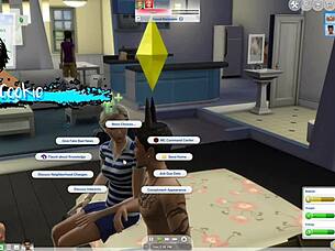 Is This Sims Neighbor Hiding A Huge Cock?