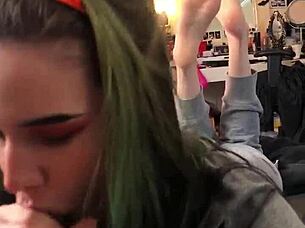 Latex Teen Daisy Hart! Used And Spoiled!