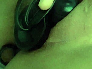 Teen with small tits enjoys casual masturbation session