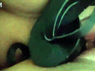 Teen with small tits enjoys casual masturbation session