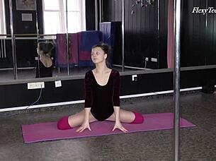 Is This Russian Gymnast's Acrobatic Moves On Sofa Amateur?