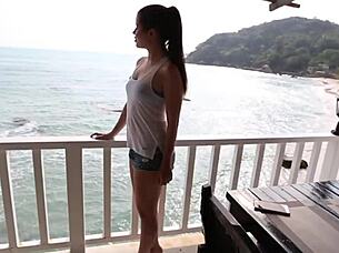 Intense POV bareback sex with girlfriend