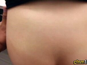 Amateur craving facial?