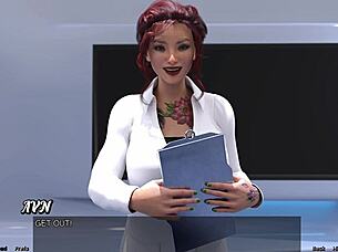 Avaruuden täydellinen nainen uusi tyttö saapuu kiimaisena