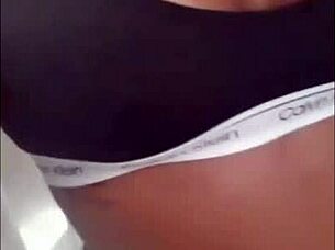 does this big booty latina isabella stripping her tits and pussy turn you on?