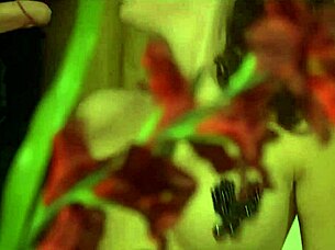 Brunette maid feels intense pleasure in threesome with boss and his friend, fingering her pussy and receiving big cock cumshot