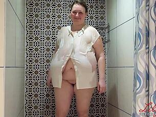 In This Anime, Shy Mommy Bounces Huge Tits In POV