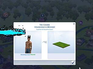 Is This Sims Neighbor Hiding A Huge Cock?