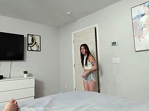 i squirt my wet pussy for stepbro