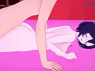 Magia Baiser Utena Hiiragi and Haruka Hanabishi intense sex!