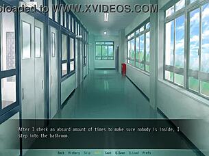 I got my tits fucked in the bathroom