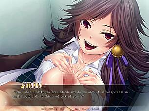 I got my tits fucked in the bathroom