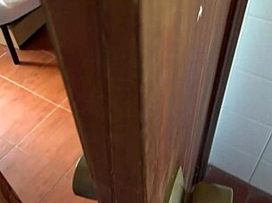 Is the taboo stepmother watching her stepson masturbate in his bedroom?