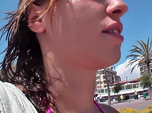 want to see her piercing pussy fucked hard in the mall for a mega cumshot?