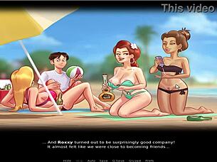 Summer Time Saga UNC Part 36 - Beach Fun
