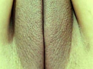 Beautiful teenage girl with a shaved pussy