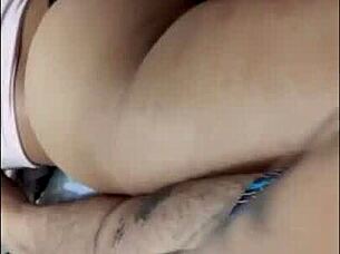 Intense anal assfucking with toys and dildo on big tits