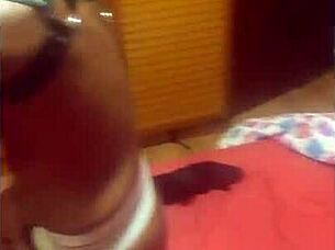 Bareback threesome with two twinks of grindr at home in barcelona