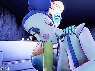 Exploring the life of ballora in this animated adventure 😊