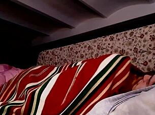 romantic adolescents making love