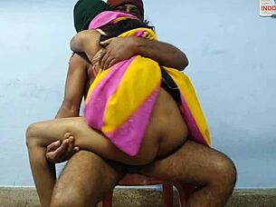 I caugh my cheatin wife fuckin hard, her small tits bouncin