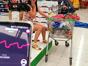 martinasmith squirting at the mall with toys, fingering outdoor! 🔥