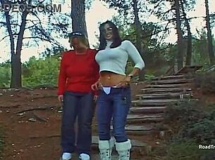 British milf Angie George in candid hidden footage.