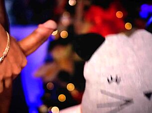 i feel so excited giving my friend a footjob with my sexy colombian feet on webcam