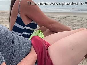 she kept going despite passers-by in public anal