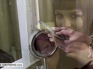 alex blake lets her client live out his bondage fantasy with toys and big cocks