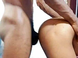 little african teen slut lets me pound her ass doggy style