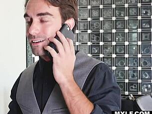 bossy milf dominates young employee