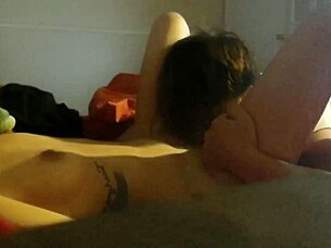 teen babe enjoys oral and doggystyle