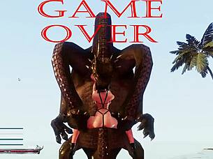 Sword x Hime Faces Game Over in Edits