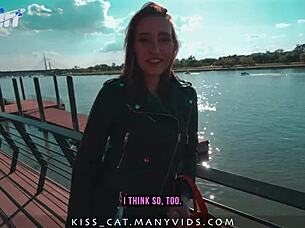 The Intense Fear And Excitement Of Pulling Off The Condom To Fuck That MILF In Public, Leading To Pregnancy