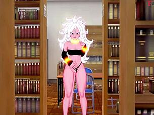 Android 21 Transforms Into Sexy Monster In Dragon Ball Parody