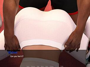 Pink Panty Tease with Mistress