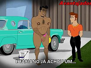 Hey, check out this brazilian gay sex drawing of my filipino neighbor! 😏