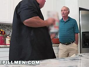 grandpa frankie, how fast can you learn with this petite teen?