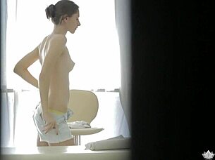 is that girl masturbating in the gym? let's see her wet ass